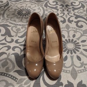 Christian Louboutin patent leather heels
